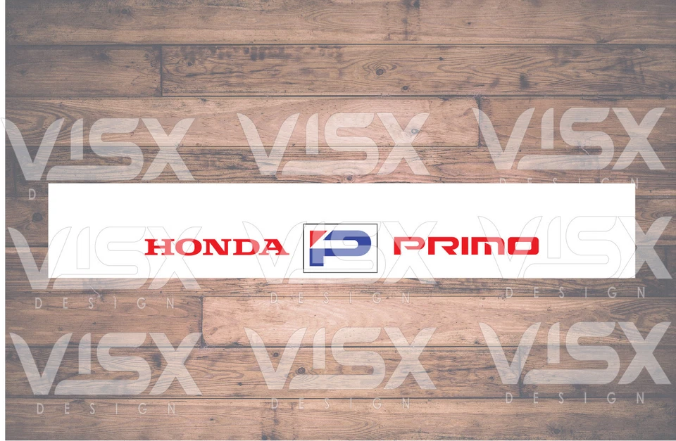 Honda Primo Windshield Banner JDM Funny Acura Compatible with Any Car - Image 4 of 4