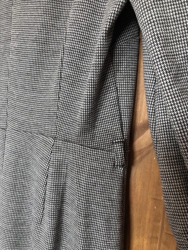 Black and white dogtooth stretchy dress, 14 F&F - Picture 5 of 12