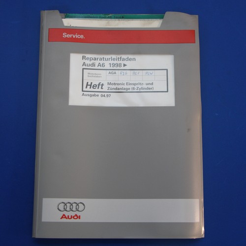 Audi A6 C5 - AGA AJG ALF ALW  Motronic Einspritz + Zündanlage Reparaturleitfaden