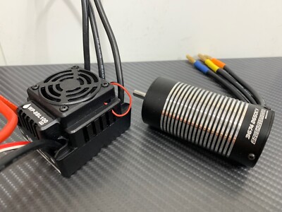WP-8BL100 3674 2250KV 1/8 RC Brushless ESC Motor Combo For 1/8 Buggy Truggy 4S - Foto 7