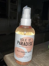 Isle of Paradise Self Tanning Natural Glow Face Drops - HUGE 200 Ml/ AUTHENTIC!!
