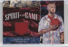 2017 Father's Day Spirit of the Game Relics Cracked Ice /25 Austin Voth #19 2r7