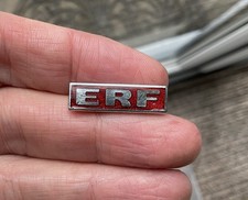 vintage ERF Pin  Badge Motors Lorry Truck  Car bus transport Bus Commercial