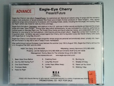 Eagle-Eye Cherry   Present/Future CD 2001 Promo Rock MCA Records