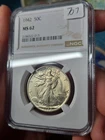 Photo of a 1942-P Walking Liberty Half Dollar from an eBay listing that sold on Jul 22, 2026