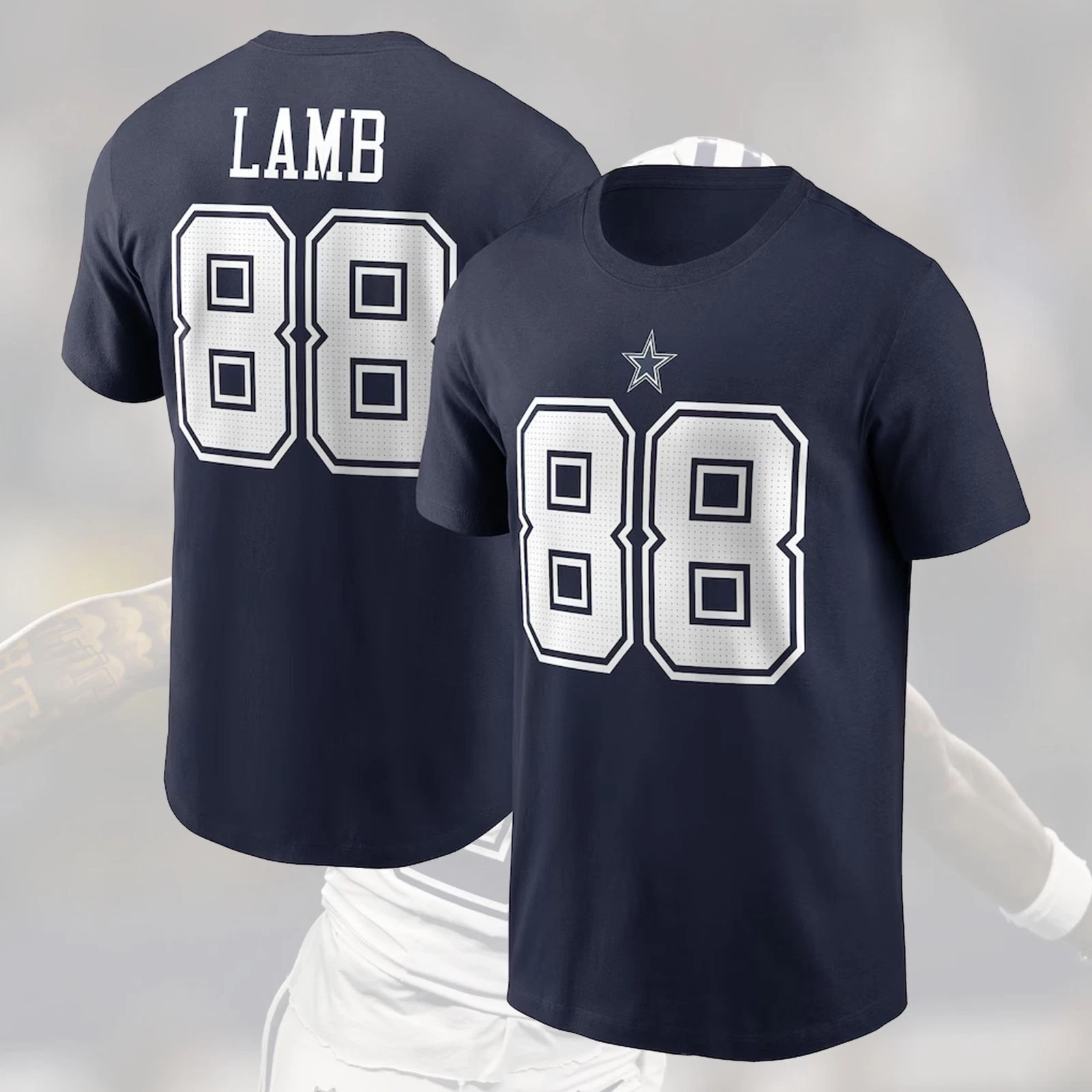 CeeDee Lamb #88  2025 Name & Number Fan Gifts
