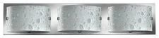 Hinkley Lighting 21W 3 Light LED Daphne Vanity Chrome Etched Glass 5923CM-LED2