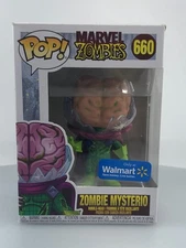 Funko POP! Marvel Zombies Zombie Mysterio #660 Vinyl Figure DAMAGED BOX SEE PICS