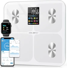 Digital Smart Bathroom Scale for Body Weight and Fat Percentage,Body Fat Scale w