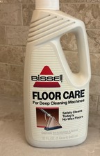 Bissell Floor Care Cleaner for Deep Cleaning Machines 32 oz Large Sealed Vintage