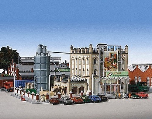 Kibri H0 - Décor - Mine de charbon / parcelle industrielle Kibri H0 - Décor - Mine de charbon / parcelle industrielle