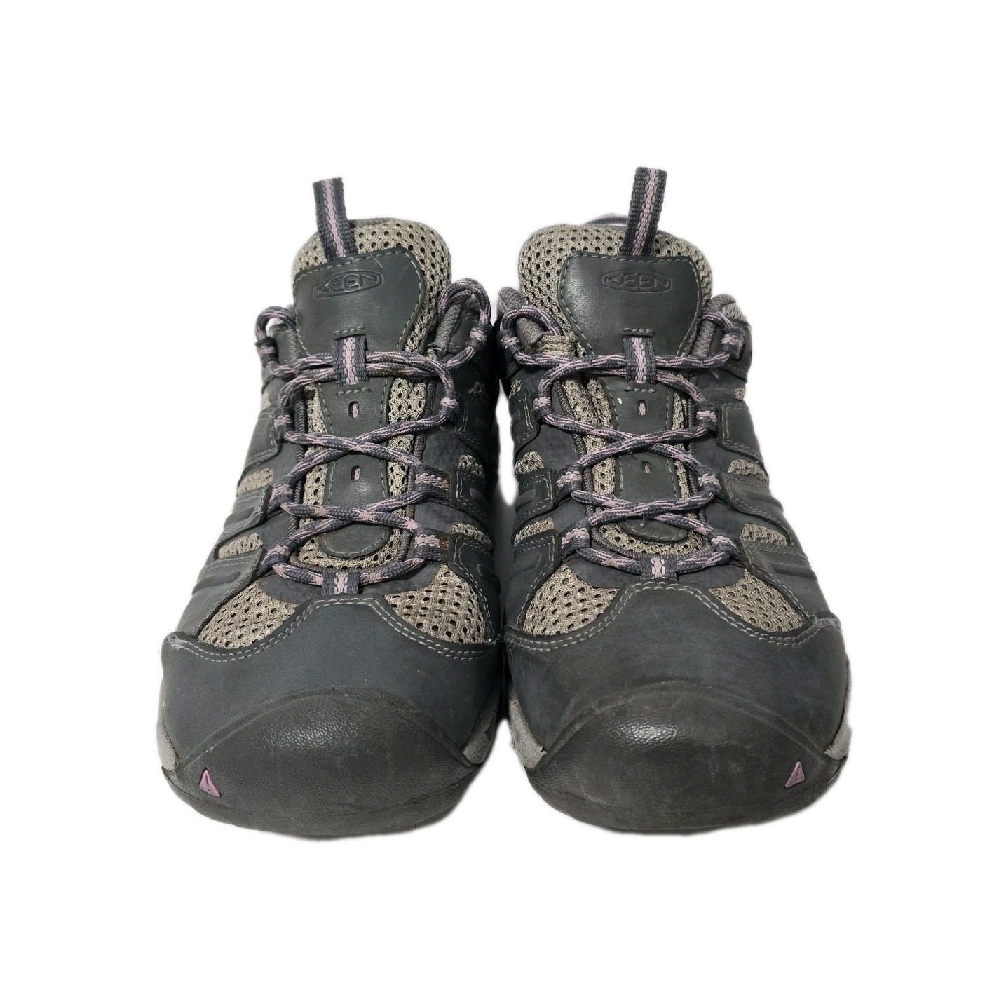 Scarpe da trekking KEEN donna Koven impermeabili acciaio grigio viola africano taglia 10