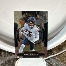 Rome Odunze 2025 Panini Select Football Chicago Bears Concourse #74