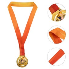 Party Trophy Prize Cycling Tournament Award Medals with Neck Ribbon