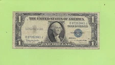 1935H $1 SILVER CERTIFICATE  E 0735 2861 J ....  1935H $1  E-J