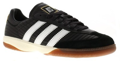 Adidas Originals Herren Sportschuhe Samba Nts Leder Schnürschuhe schwarz weiß UK Größe