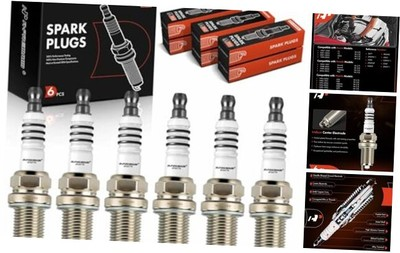 #ad Iridium Platinum Spark Plugs Compatible with Honda Accord 1995 2002 Pack of 6 $62.50