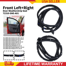 Front Leftright Door Weatherstrip Seal For 2006-2011 Honda Civic 72310-sne-a01