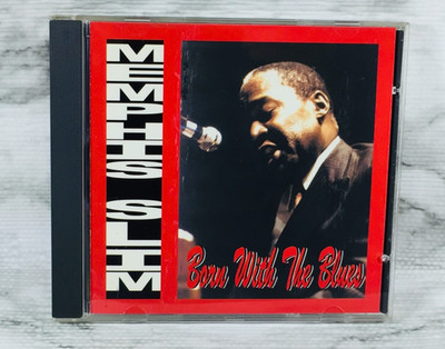 MEMPHIS SLIM - BORN WITH THE BLUES 1997 CD ALBUM (JEWEL RECORDS) SOUTHERN BLUES!