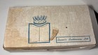 8 - Vintage Queens Lusterware Ltd. Drinking Glasses “L” Short Rocks Original Box — photo 2