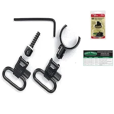 Lightweight Blued Magnum Band Swivel for 12-Gauge Shotguns - Unisex Design