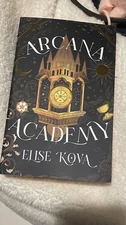 Arcana Academy by Elise Kova AUS ARC uncorrected proof with foiled cover