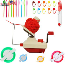 Ball Winder, Convenient Yarn Winder, Ball Winder Suit for Yarn Swift with Easy I