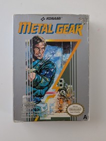 Metal Gear - Nintendo NES - Boxed - UK PAL - RARE