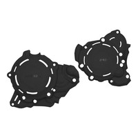 Motorschutz Kit Acerbis X-POWER FüR EC 250/300 24 Unterfahrschutz Schwarz