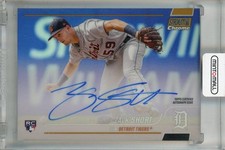 2022 Topps Stadium Club Chrome Zack Short Auto Gold RC /50