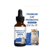 30ml Liquid Probiotic Drops for Cats Gut Health Supplement Cat Probiotic Liquid
