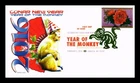 DR JIM STAMPS US COVER LUNAR NEW YEAR OF THE MONKEY FDC PANDA CACHET