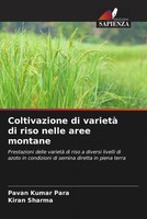 Pavan Kumar Para (U. A.) | Coltivazione Di Varietà Di Riso Nelle Aree Montane