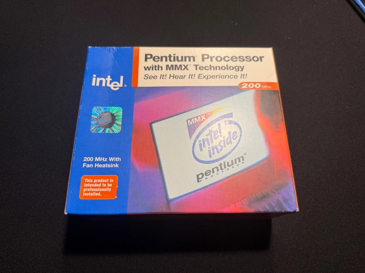 Intel Pentium Computer Processors (CPUs) 200 MHz Bus Speed