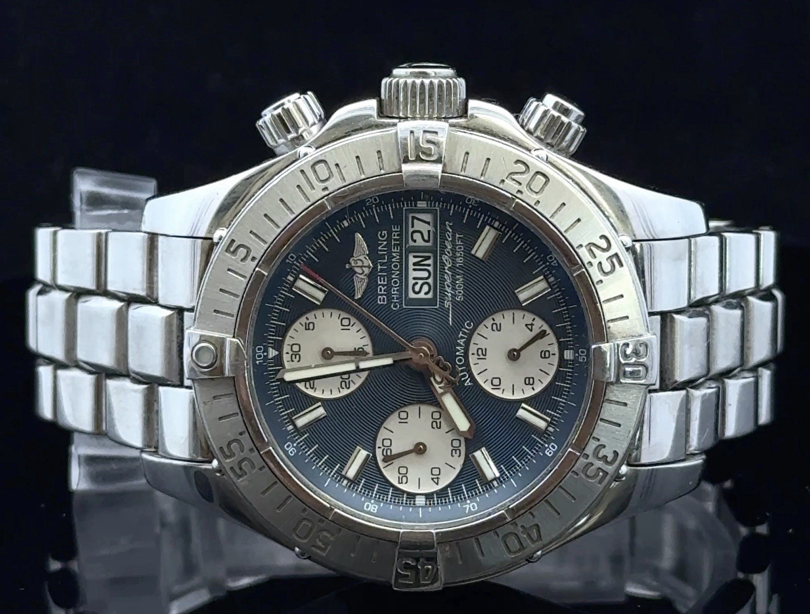 Authentic Breitling Superocean Chronometer A13340… - image 5