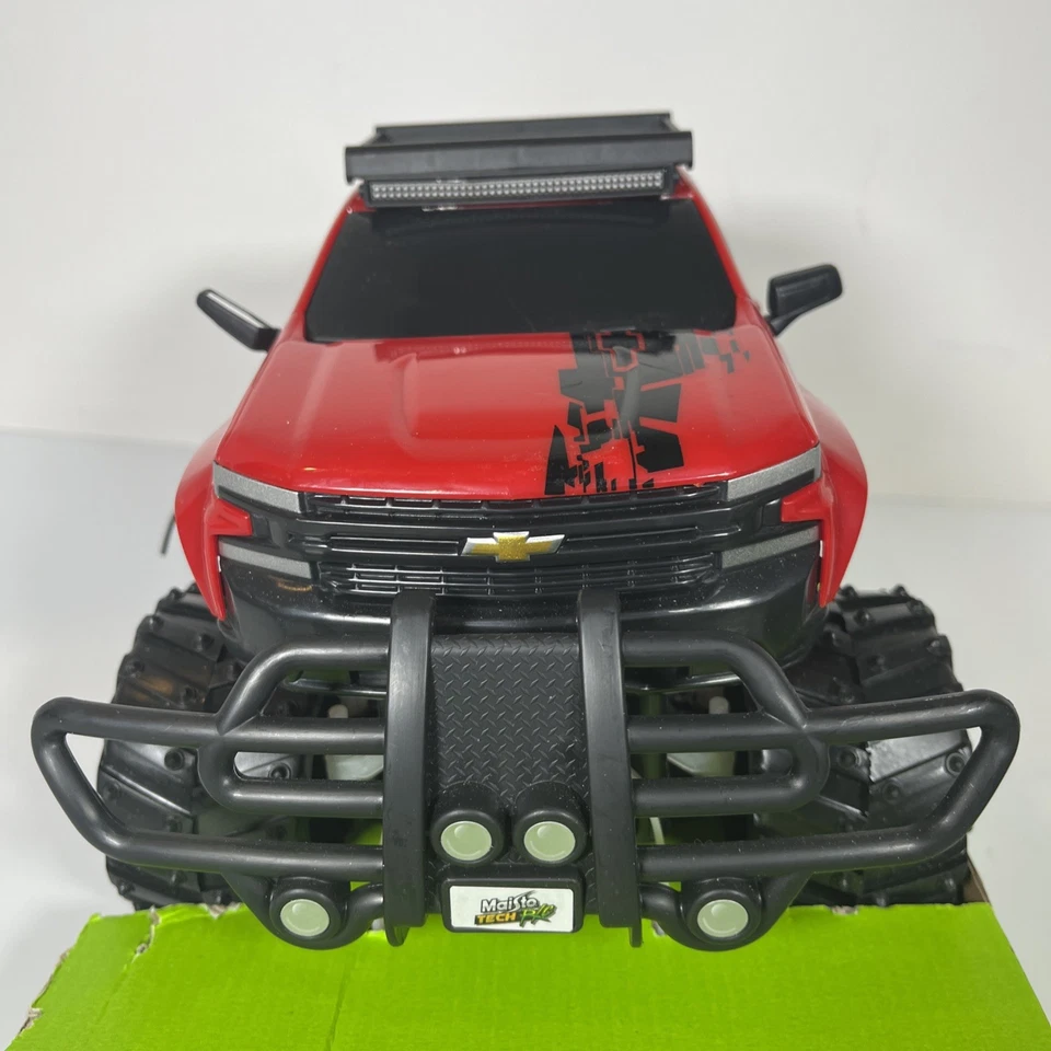 OFF-ROAD 2019 CHEVY SILVERADO PICKUP TRUCK 1/16 REMOTE CONTROL CAR MAISTO 82706 - Image 4 of 4
