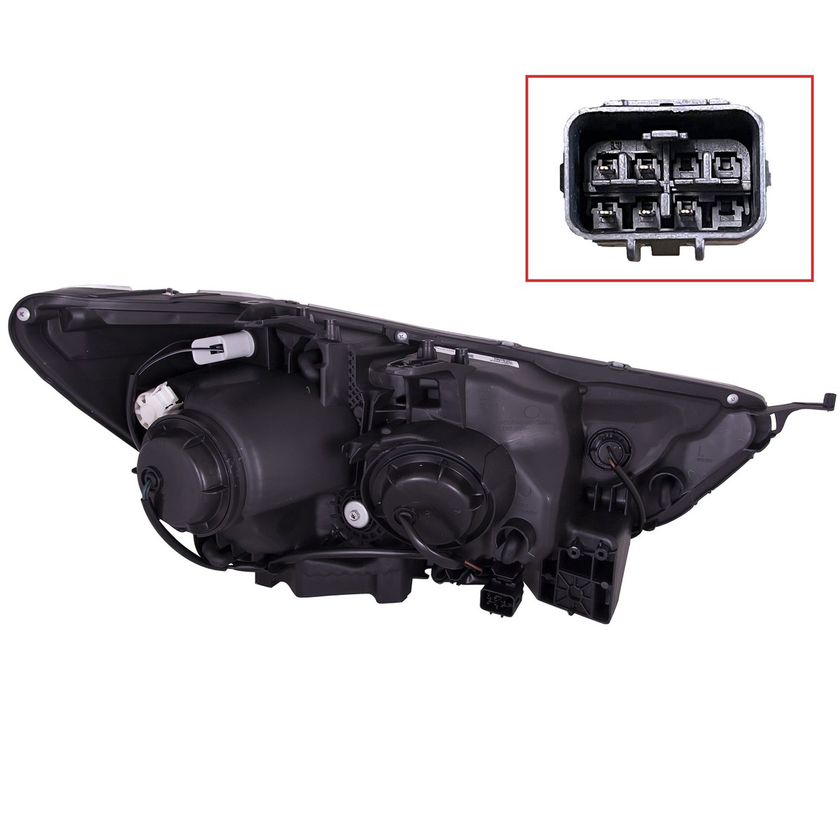 Headlight Halogen Left Driver for 2011-2019 MITSUBISHI Outlander