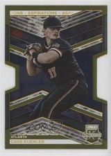 2023 Panini Elite Extra Edition Gold Aspirations Die-Cut 17/24 Cade Kuehler tj1