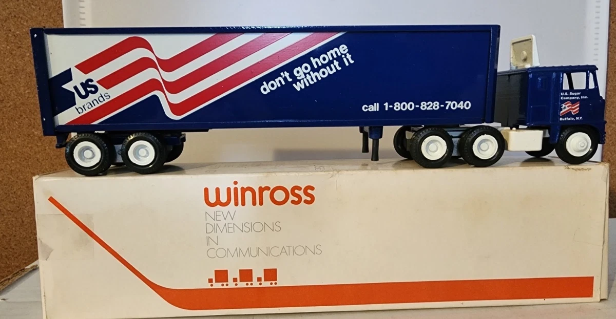 Coca-Cola Vintage Manufacture Diecast Tractor Trailers/Semis for