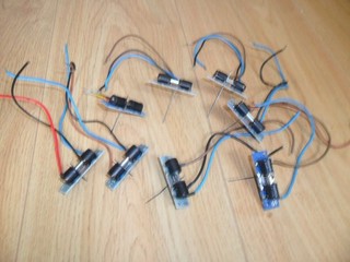 Collection of Gaugemaster Seep Point Motors for Hornby OO Gauge Sets