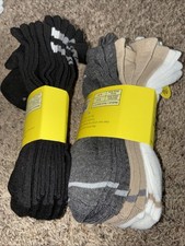 12 Pair Women  s Ankle/Low Cut Socks, 9-11
