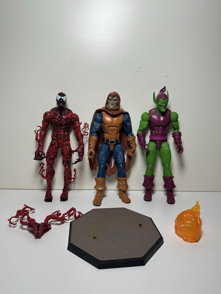 Lote Leyendas Marvel Hob Goblin 2012 Carnage 2018 Duende Verde 2020 Foto 3 de 4