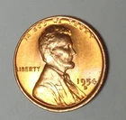 1954-D Lincoln Wheat Penny Cent Red BU Uncirculated From Original Roll