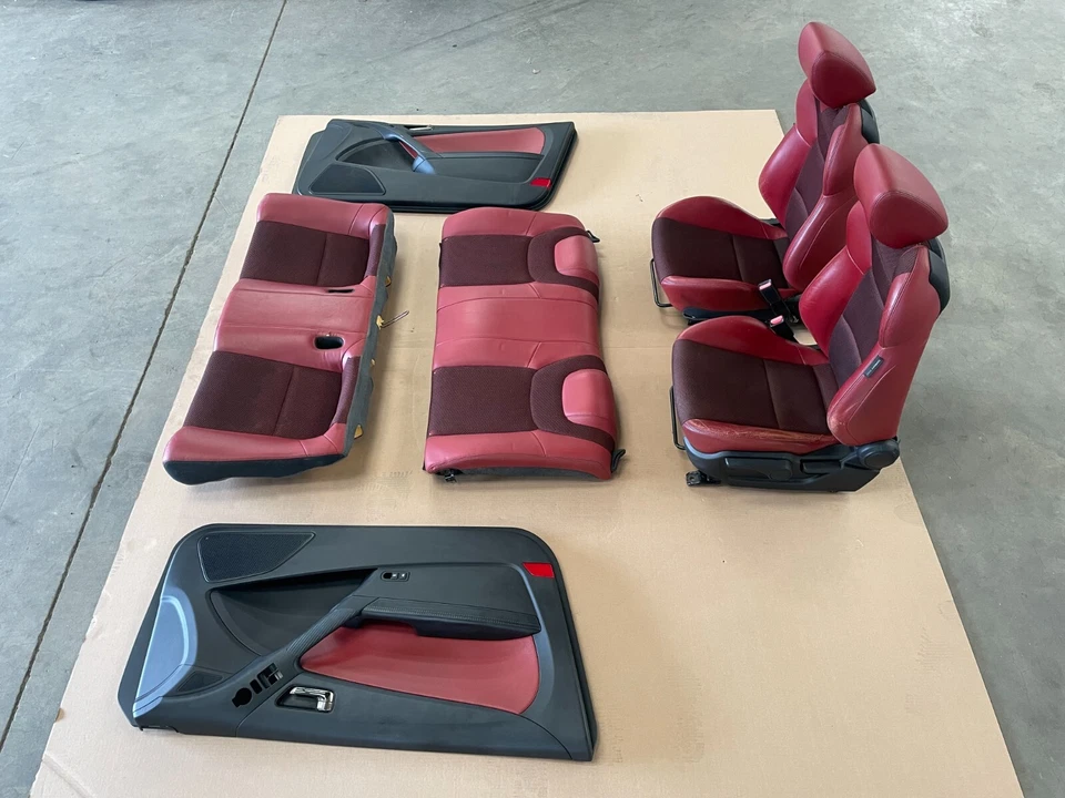 Juego de asientos delanteros y traseros 13 14 15 16 Hyundai Genesis Coupe con paneles de puerta 1321 OEM Foto 2 de 4