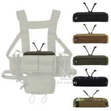 KRYDEX Top Standard Full Zipper Insert Cover for Tactical MK3 Chass Chest Rig
