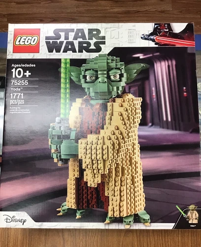 NIP!! LEGO STAR WARS: YODA ~ 75255 ~ 1771 PIECES. COMPLETE ~ SEALED