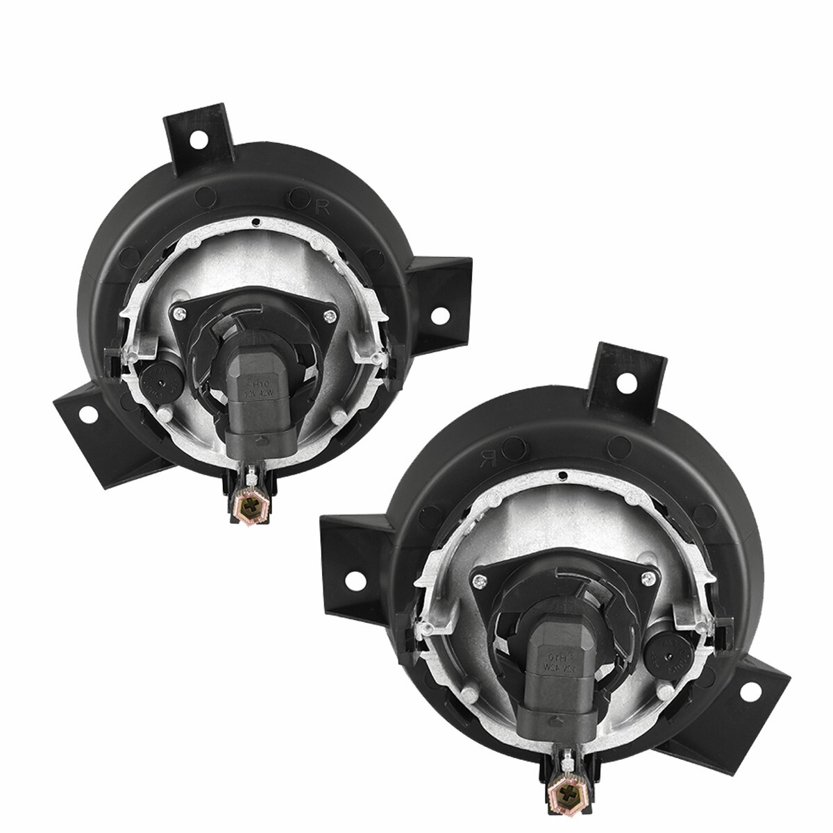 ROXX Pair Front Yellow Lens Fog Lights For 2001-2003 Ford Ranger - DOT Halogen