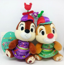 Tokyo Disney Resort Chip Dale Easter Wonderland 2010 Plush Doll Badge Keychain