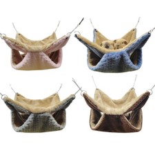 Small Pet Hook Hammock Nest Hamster Double-layer Breathable Hanging Bed Comfort