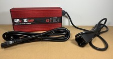NEW CAPTOK 48V 10 AMP EZGO RXV  TXT Golf Cart Battery Charger Instructions